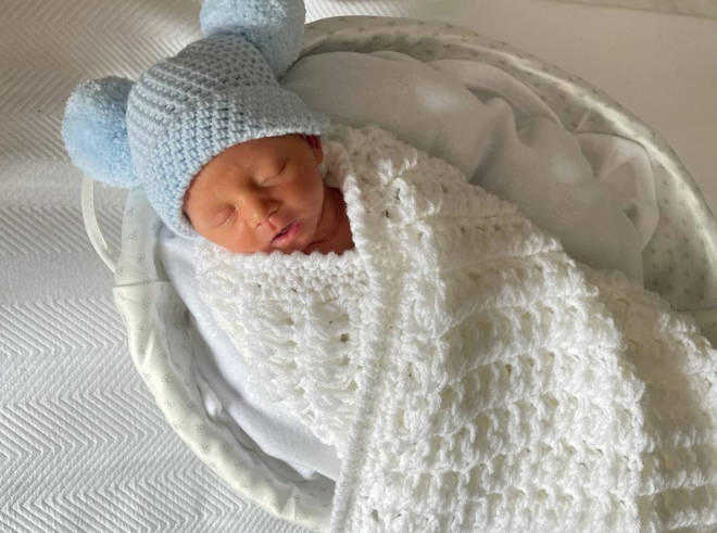 Perrie and Alex named their baby Axel Oxlade-Chamberlain
