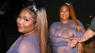 Lizzo is being defended by fans after wearing a sheer dress to Cardi B's birthday
