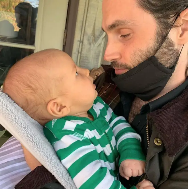 Penn Badgley became a dad in 2020