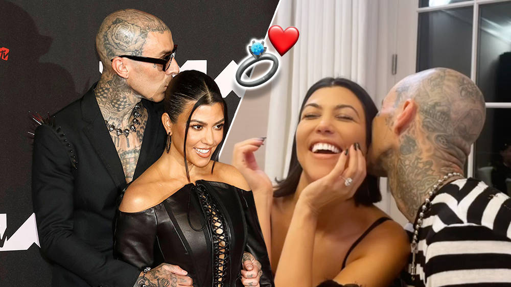 Kourtney Kardashian And Travis Barker Just Got Engaged - Capital