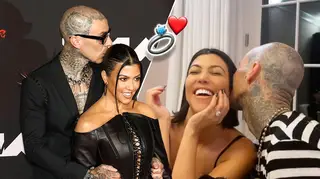 Kourtney Kardashian and Travis Barker are officially engaged