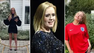 Adele gave a glimpse inside her home