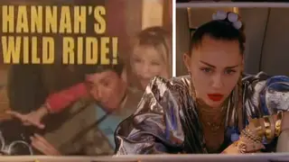 Miley Cyrus pays homage to Hannah Montana in the 'NBLAH' video