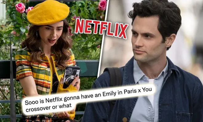 Could we get a You X Emily in Paris crossover?