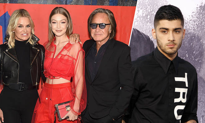 Gigi Hadid's father Mohamed has shown his support towards the model amid the family dispute