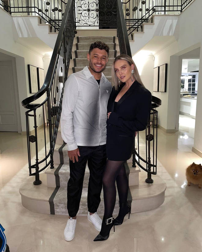 Perrie Edwards wishes her beau a happy anniversary