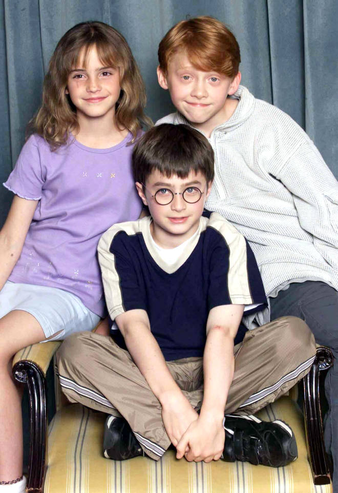 Emma Watson, Daniel Radcliffe and Rupert Grint were cast in 2000