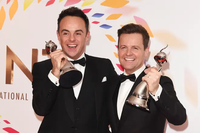 Ant and Dec won the 'Best Presenter Award' in 2020