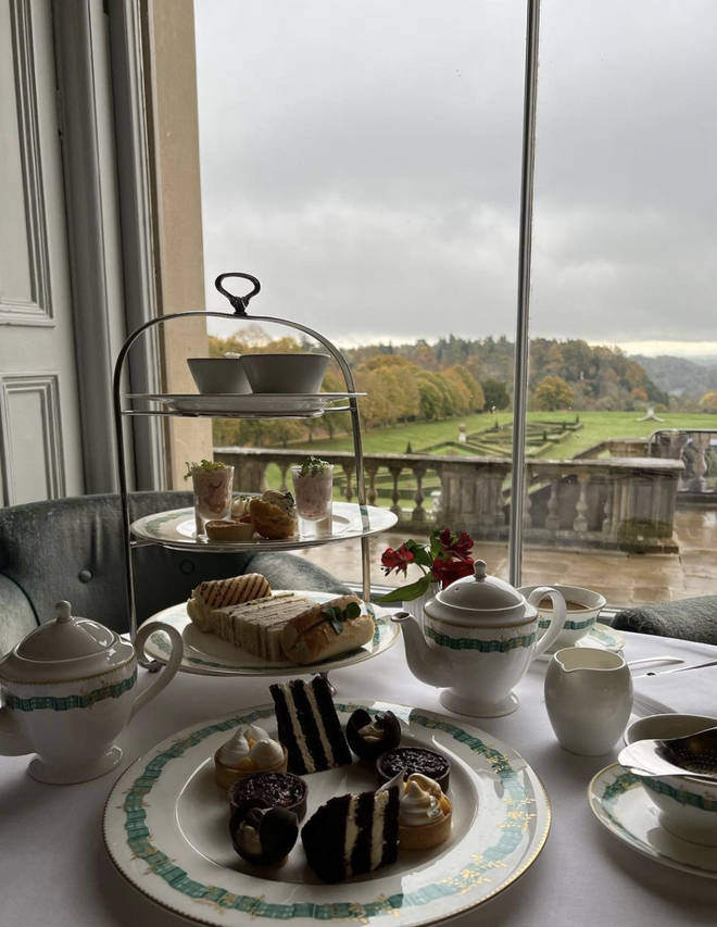 Leigh-Anne Pinnock took a trip to Cliveden House