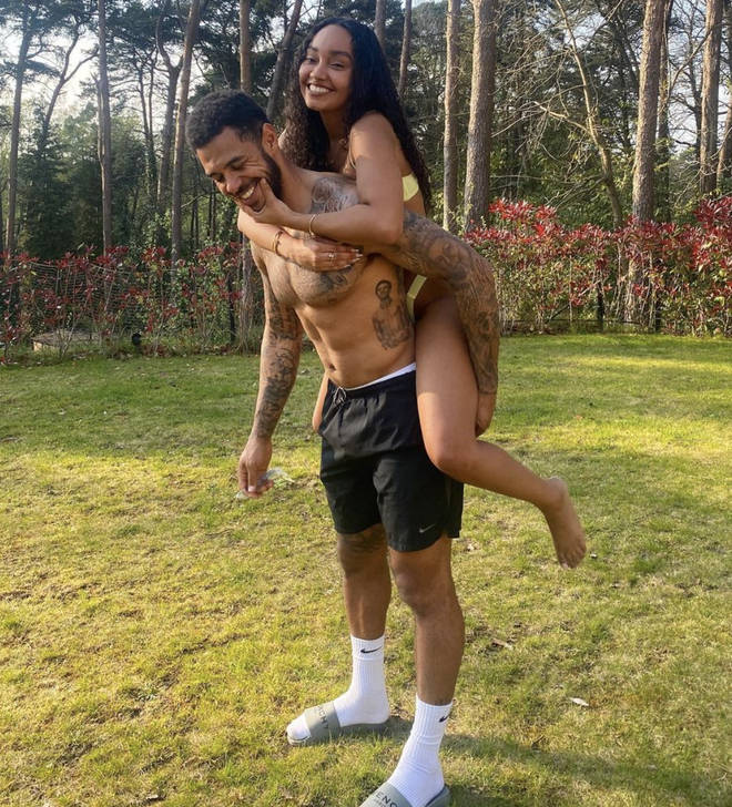 Leigh-Anne and Andre Gray have been settling into their lives as new parents