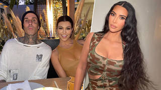 Kourtney Kardashian claimed Kim's Pete Davidson romance is 'competing' with her and Travis Barker