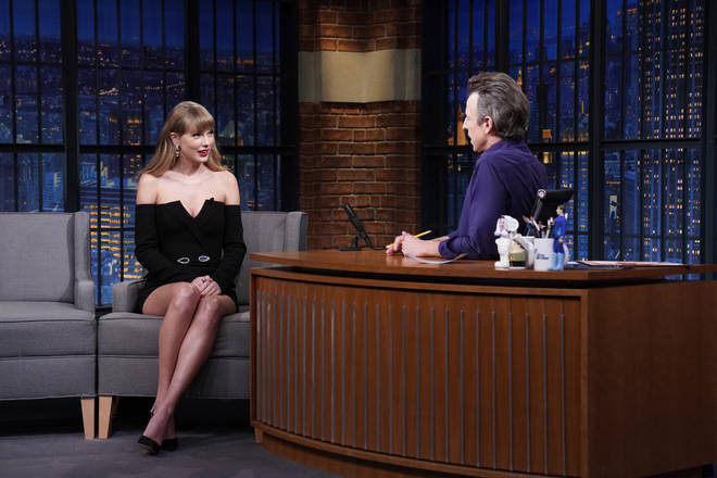 Taylor Swift spilt the tea in an interview with Seth Meyers