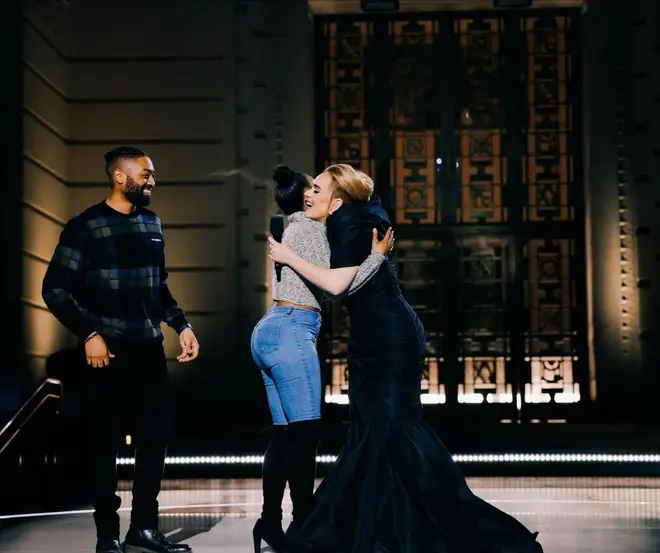 Adele helped a fan propose at her concert
