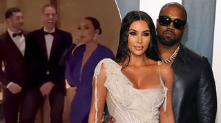 Kim Kardashian joked about her three divorces in a wedding speech for her pal Simon Huck