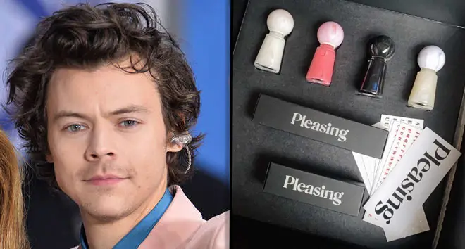 Harry Styles has officially launched his beauty brand Pleasing