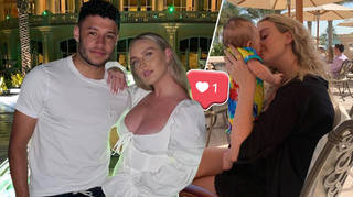 Perrie Edwards enjoyed her first family holiday with her baby boy Axel
