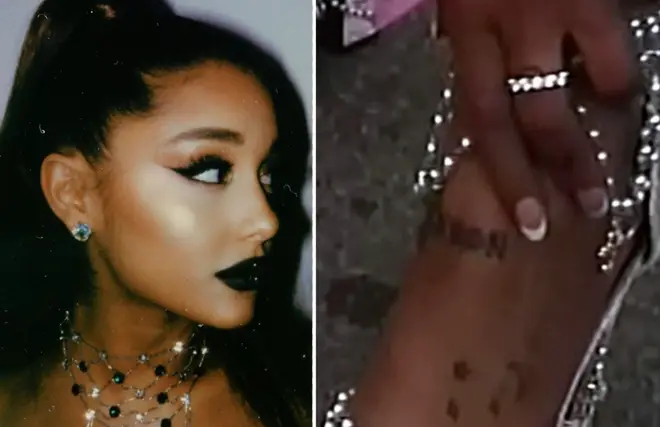 Ariana Grande has decided to cover up her Pete Davidson tattoo