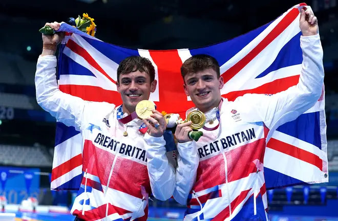 Matty Lee is Tom Daley's diving partner