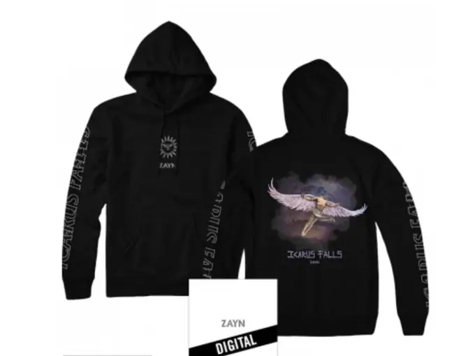 Zayn has released a limited edition Icarus merchandise before the album drops