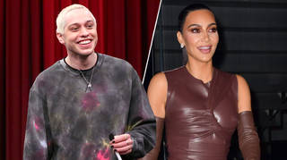 Pete Davidson was spotted with a hickey on his neck during Kim Kardashian date