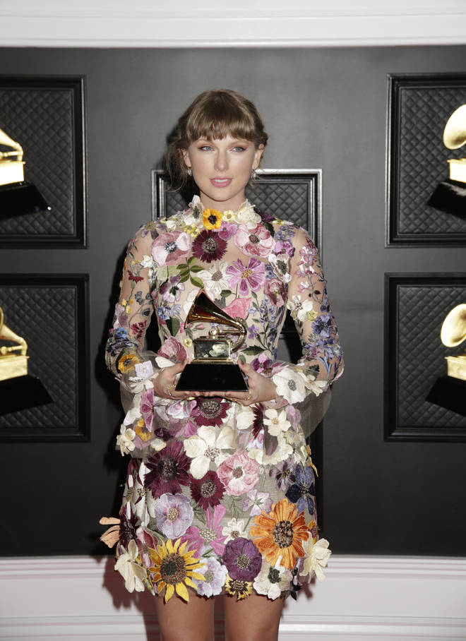 Taylor Swift's 'Folklore' won Album of the Year at the 2021 GRAMMYs