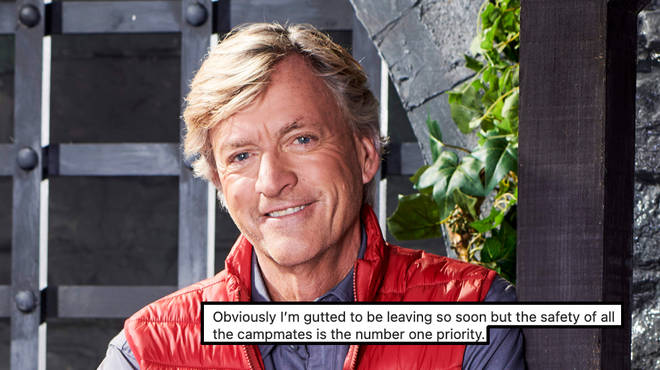 Richard Madeley has been forced to quit I'm A Celeb