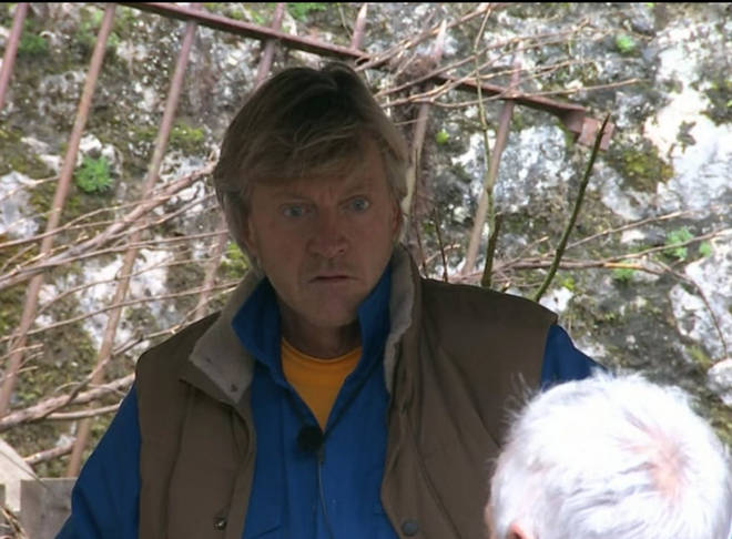 Richard Madeley was in the castle for four days