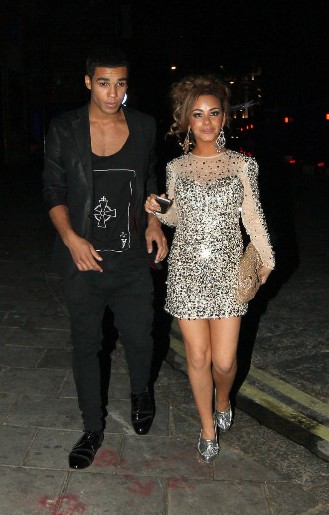 Chelsee Healey and Lucien Laviscount met on Waterloo Road