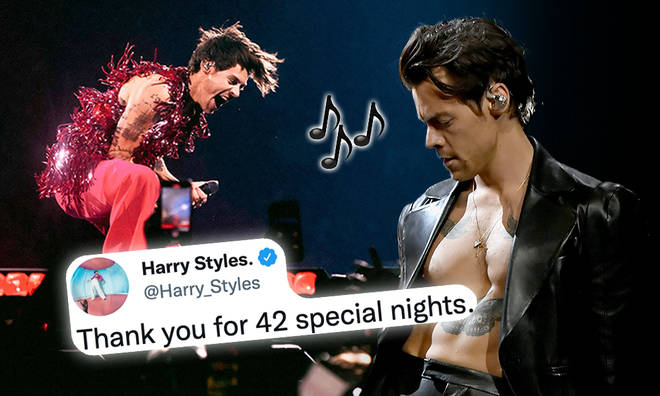 Harry Styles had the sweetest message to fans after his final show