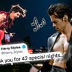 Harry Styles had the sweetest message to fans after his final show