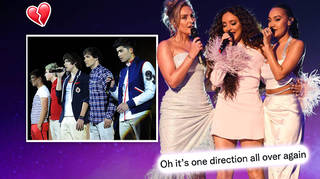 Fans are comparing Little Mix and One Direction's split