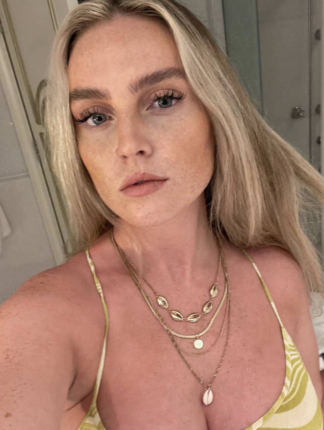 Perrie Edwards treated fans to a new clip of her son, Axel