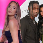 Khloe Kardashian has addressed rumours that Kylie Jenner and Travis Scott have 'split'
