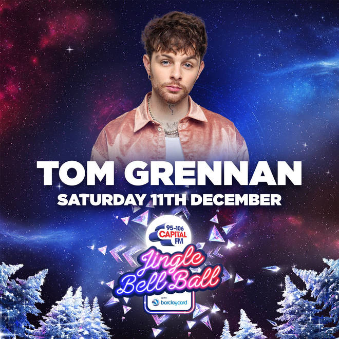 Tom Grennan is joining the JBB on Saturday 11 December
