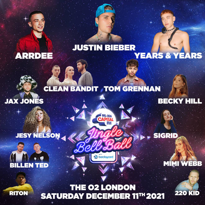 Capital's Jingle Bell Ball with Barclaycard night one line-up