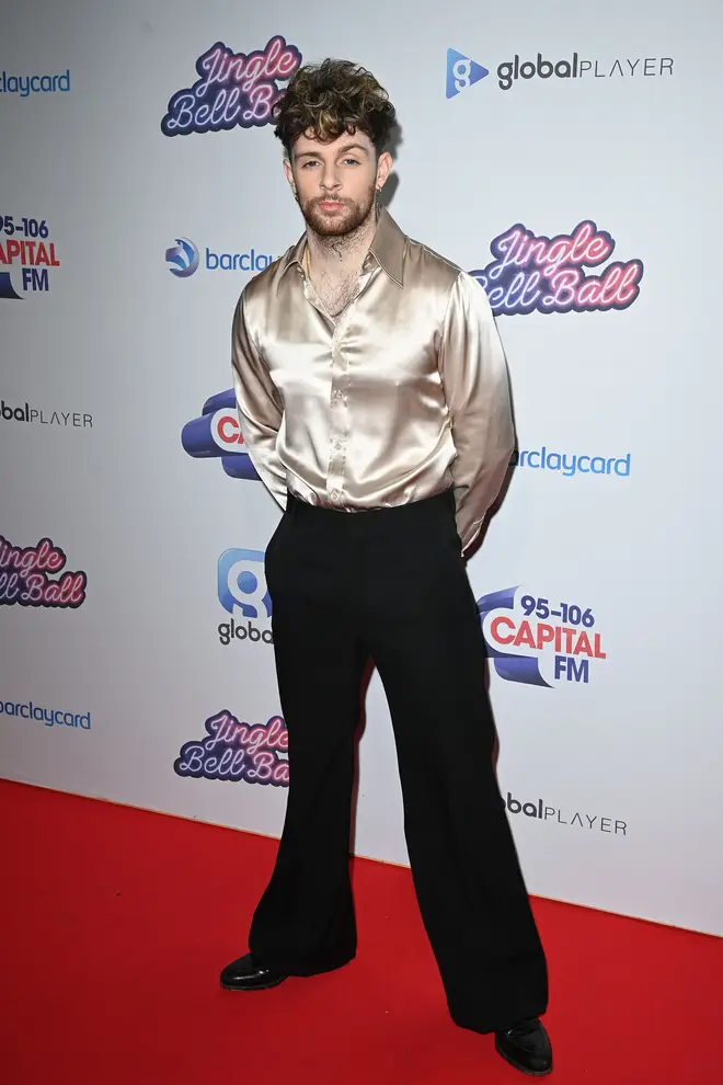 Tom Grennan made his debut on the JBB red carpet