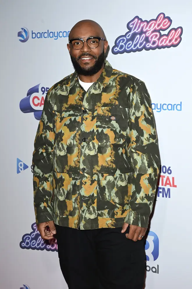 MistaJam on the Capital JBB red carpet