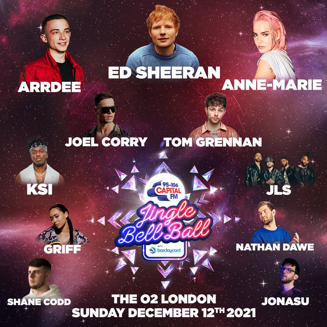 Capital's Jingle Bell Ball with Barclaycard night two line-up