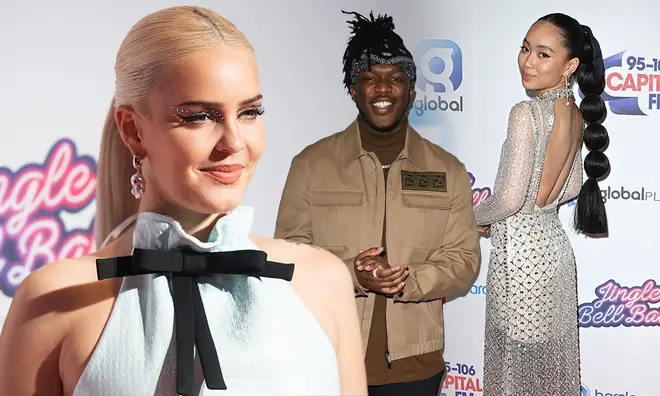 Artists served some iconic looks at Capital's Jingle Bell Ball with Barclaycard