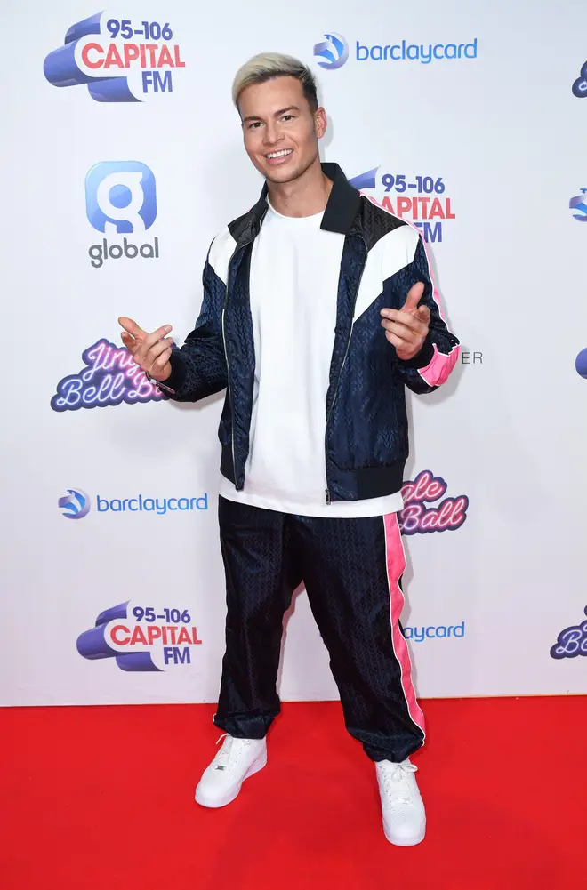 Joel Correy rocked up to the JBB red carpet in style