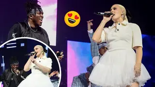 Anne-Marie and KSI were friendship goals at Capital's Jingle Ball.