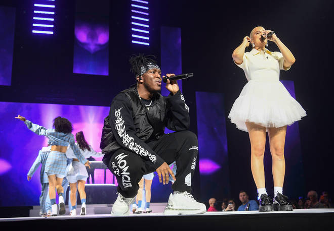 KSI and Anne-Marie killed it on stage.