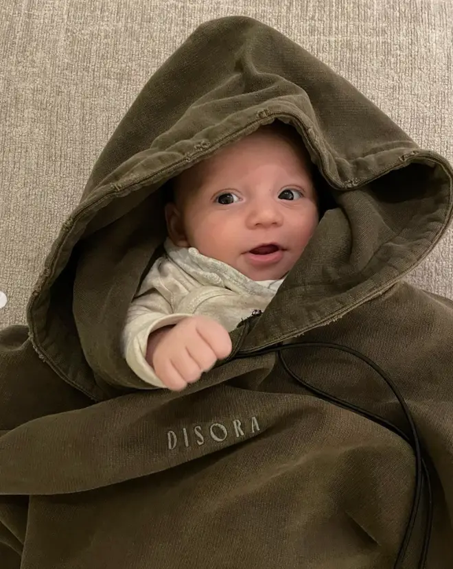 Perrie Ewards' baby Axel Oxlade-Chamberlain is the cutest Disora model