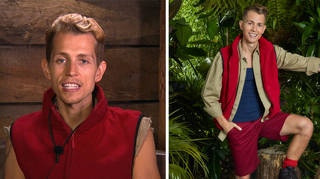 James McVey has been helping friend and campmate Harry Redknapp eat.