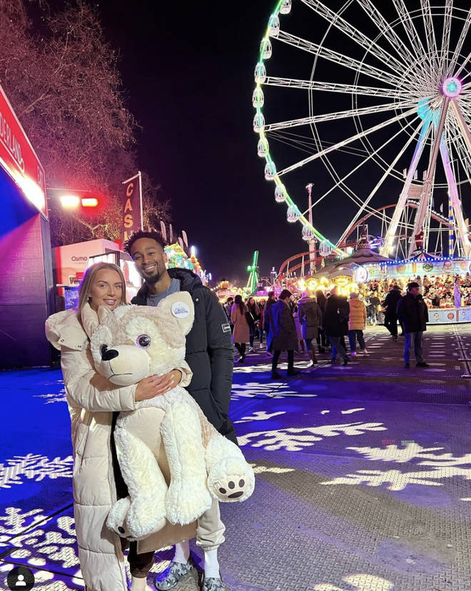 Love Island fans were all confused by Teddy wearing crocs at Winter Wonderland