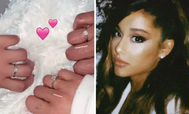 Ariana Grande treated her 7 best friends to diamond rings from Tiffany.
