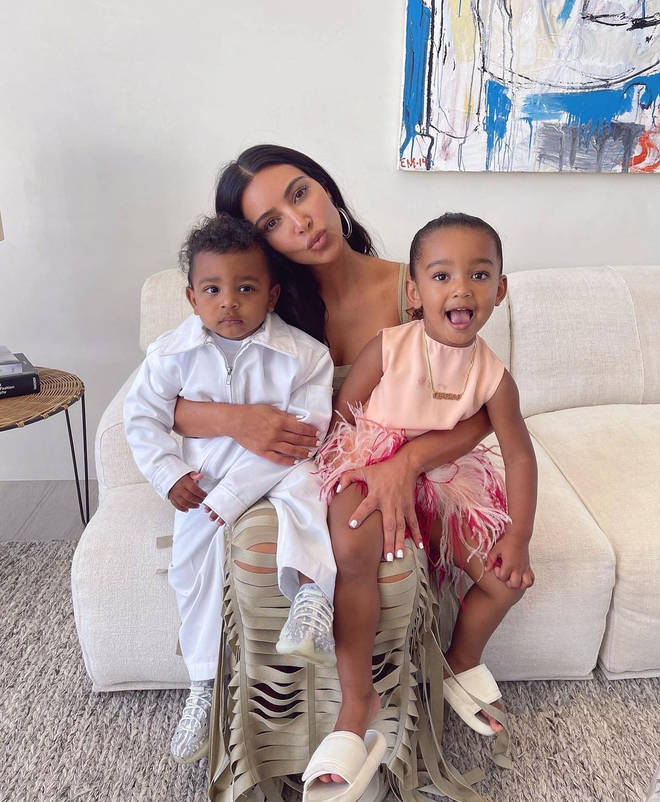 Kanye West and Kim Kardashian continue to co-parent their four children
