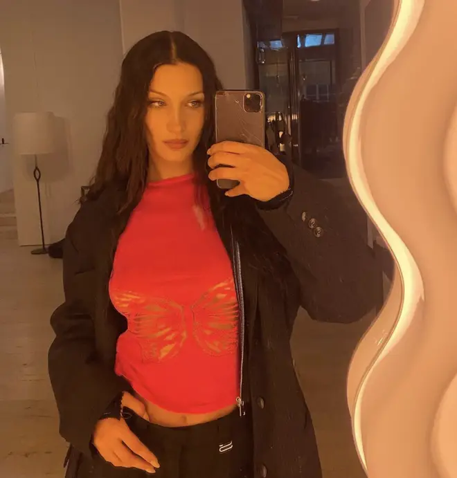 Bella Hadid shared a rare picture with her sister Gigi's daughter
