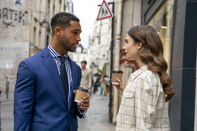 Lucien Laviscount portrays Alfie in the new series of Emily in Paris