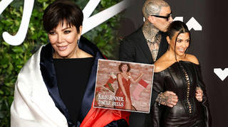 Kris Jenner released her own cover of 'Jingle Bells' alongside Kourtney Kardashian and Travis Barker